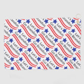 ブランドンゴルフタオル行こう ゴルフタオル (横)