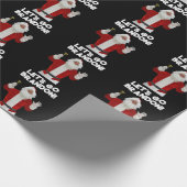 ブランドンサンタクロースバイデン氏ラッピング紙 ラッピングペーパー (角)