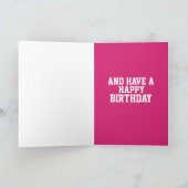 ブランドンバイデン氏誕生日カード カード (内部)