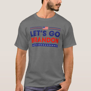 ブランドン愛国的な政治的サおもしろいーキャスト Tシャツ
