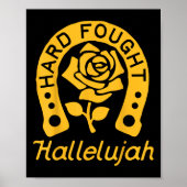 ブランドン懸命はハレルヤと戦いイエス湖Mを賞賛 ポスター (正面)