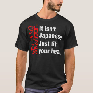 ブランドン行こう傾け日本のるだけじゃない Tシャツ