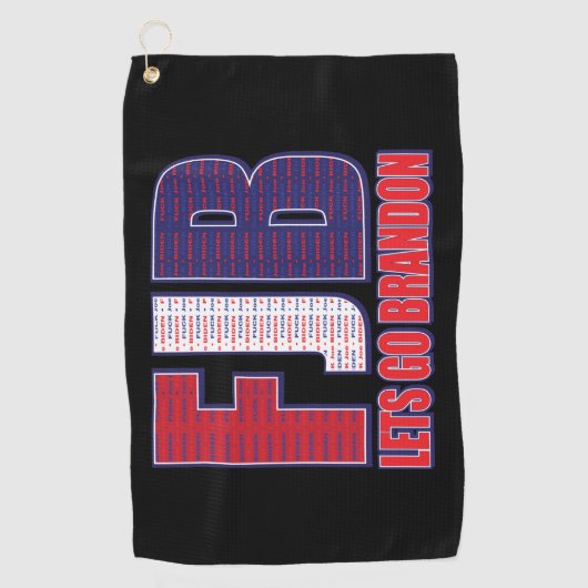 ブランドン行こう ゴルフタオル (正面)