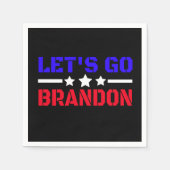 ブランドン行こう スタンダードカクテルナプキン (正面)