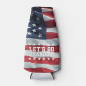 ブランドン行こう!【フォント6】ボトルクールトート ボトルクーラー (正面)