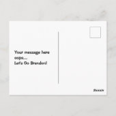 ブランドン行こう ポストカード (裏面)