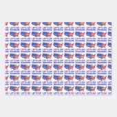 ブランドン行こう ラッピングペーパーシート (正面)