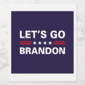 ブランドン行こう ワインラベル (シングルラベル)