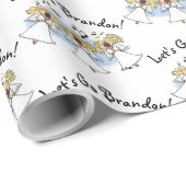 ブランドン行こう！漫画の天使の歌 ラッピングペーパー (ロールコーナー)