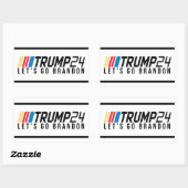 ブランドン行こう 長方形シール (シート)