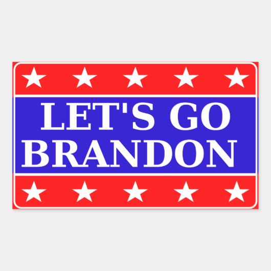 ブランドン行こう 長方形シール (正面)