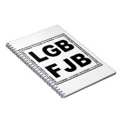 ブランドン行こう！F**kジョーバイデン氏LGB FJB ノートブック (右側)