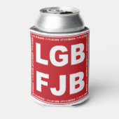 ブランドン行こう！F**kジョーバイデン氏LGB FJB 缶クーラー (缶裏面)