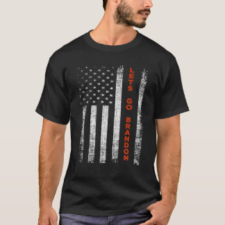 ブランドン・アメリカ動揺して国旗を掲げよう Tシャツ