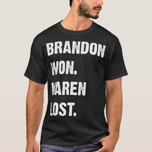 ブランドン・ウォン・カレン失った Tシャツ (正面)