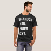 ブランドン・ウォン・カレン失った Tシャツ (正面フル)