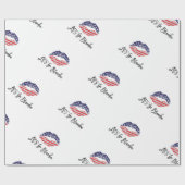 ブランドン・ジョー・バイデン氏 ラッピングペーパー (フラット)