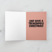 ブランドン・ドナルド・トランプのクリスマスカードを行こう シーズンカード (内部)