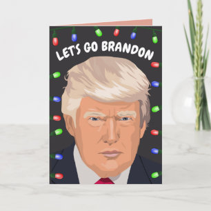 ブランドン・ドナルド・トランプのクリスマスカードを行こう シーズンカード