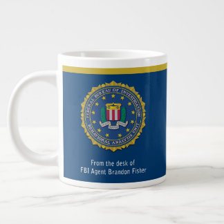 ブランドン·フィッシャーFBI 20オズ·マグ ジャンボコーヒーマグカップ