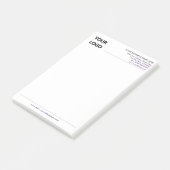 ブランド付きビジネスPost-it®メモの例 ポストイット (アングル)
