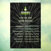 ブランド企業ののカスタム会社時間 ウィンドウサイン (シート3)