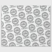 ブランド企業のイベントYour Logo Here Business ラッピングペーパー (フラット)