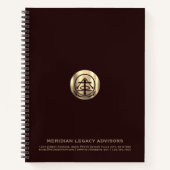 ブランド会社のプロモーションノートブック ノートブック (正面)