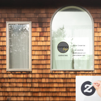 ブランド会社マーケティングのビジネスロ連絡ゴ ウィンドウサイン