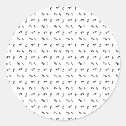 ブランド力を強化するクラシックRound Stickers ラウンドシール (正面)