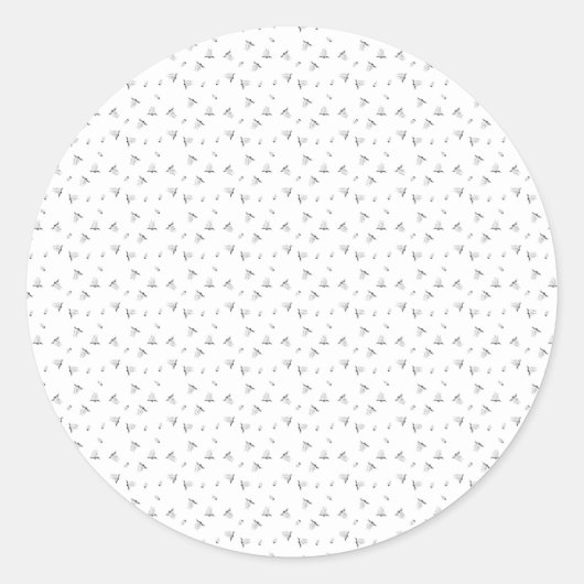 ブランド力を強化するクラシックRound Stickers ラウンドシール (正面)