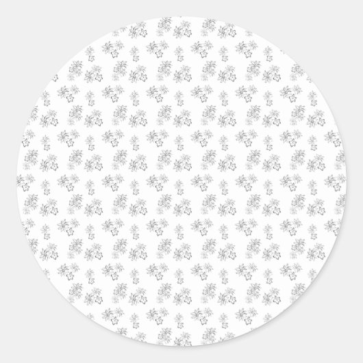 ブランド力を強化するクラシックRound Stickers ラウンドシール (正面)