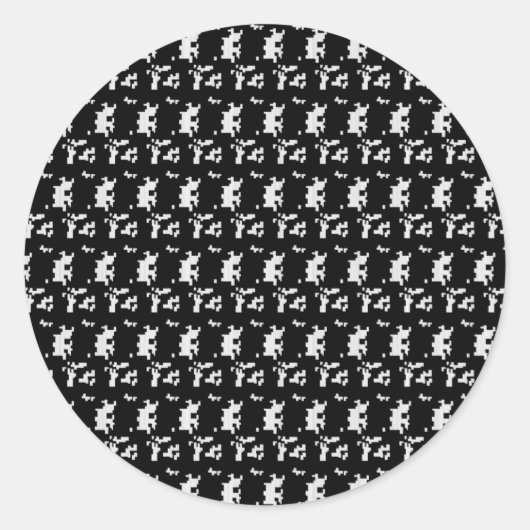 ブランド力を強化するクラシックRound Stickers ラウンドシール (正面)