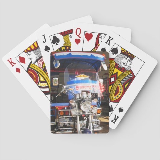 ブランド新しいトゥクトゥク…タイ，イサーン，うどんタニ トランプ (裏面)