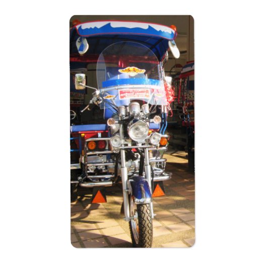 ブランド新しいトゥクトゥク…タイ,イサーン,うどんタニ ラベル (正面)