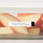 ブランド書道の追加カスタムコントラスト ラベル (貼付)