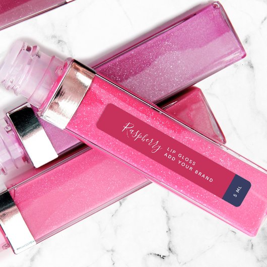 ブランド書道の追加カスタムコントラスト ラベル