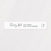 ブランド書道スクリプト製品の追加 ラベル (デザイン1)