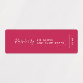 ブランド書道編集可能カラー製品の追加 ラベル (デザイン1)