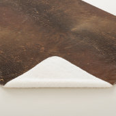 ブランド牛革シフェイクームレスパターン シェルパブランケット (3/4)