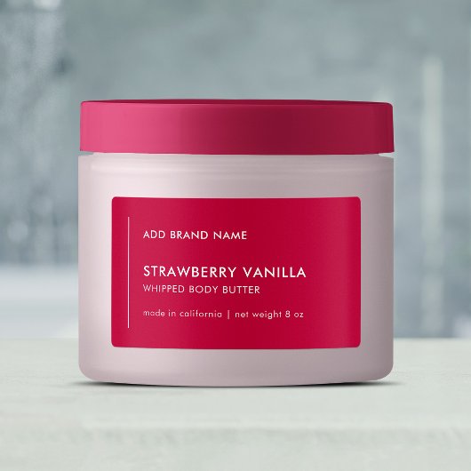 ブランド製品のカラー製品をカスタム追加する縦線 ラベル