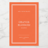 ブランド製品のクラシック色カスタム製品ラベルの追加 ワインラベル (シングルラベル)