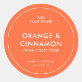 ブランド製品の色カスタム製品ラモダンベルの追加 ラウンドシール (正面)