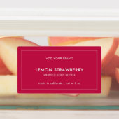 ブランド製品の色カスタム製品ラモダンベルの追加 ラベル (貼付)