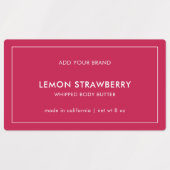 ブランド製品の色カスタム製品ラモダンベルの追加 ラベル (デザイン1)