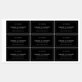 ブランド製品の色カスタム製品ラモダンベルの追加 ラベル (シート)