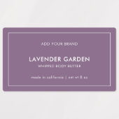 ブランド製品の色カスタム製品ラモダンベルの追加 ラベル (デザイン1)