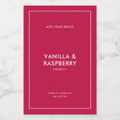 ブランド製品の色カスタム製品ラモダンベルの追加 ワインラベル (シングルラベル)