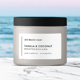 ブランド製品を追加する縦モダン線 ラベル