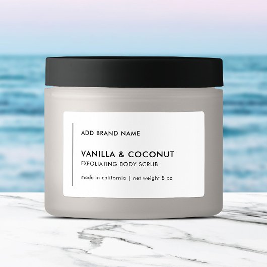 ブランド製品を追加する縦モダン線 ラベル